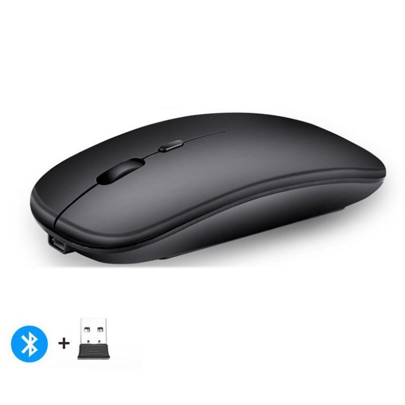 Wireless Mouse Bluetooth--compatible RGB Rechargeable Mouses Wireless Computer Silent Mice LED Backlit Ergonomic Gaming Mouse