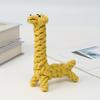 Cotton rope dog toy Pipi set animal modeling weaving toy knot anti-gnashing dog toy