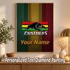 Penrith Panthers Custom Name Text 5D Diamond Painting Kit DIY Full Drill Diamond Art Decoration