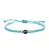 Couple Bracelet 100 Languages 'I Love You' Custom Photo Gift, Hot-Selling Woven Hand Rope