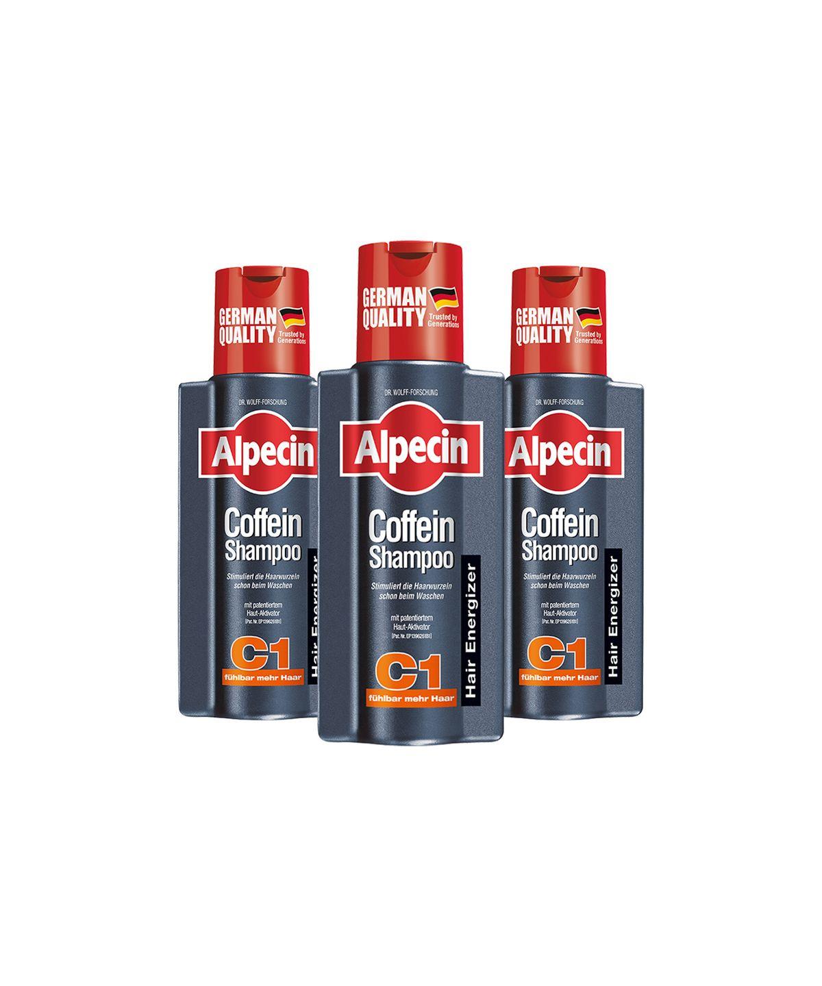Шампунь Alpecin Caffeine C1 (Укрепление волос) 250 мл x 3