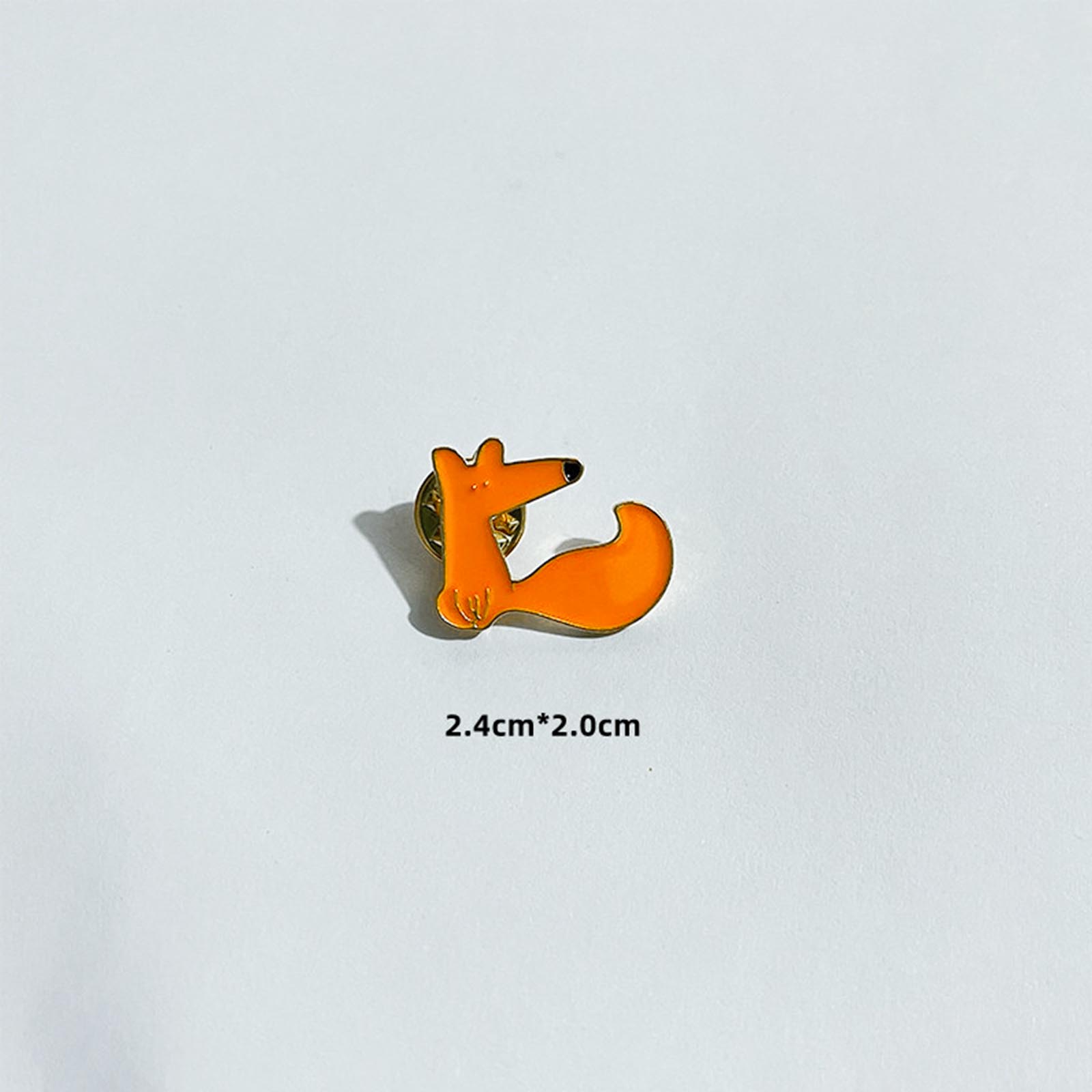 

Мультфільм тварин брошка пряжкою англійське речення особистість літера форма фарба значок One Size