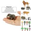 Colorful 12pcs Kids Toys Small Plastic Figures Ideal For Educational Safari And Ocean Exploration