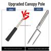 Retractable Tent and Sunshade Support Pole Kit
