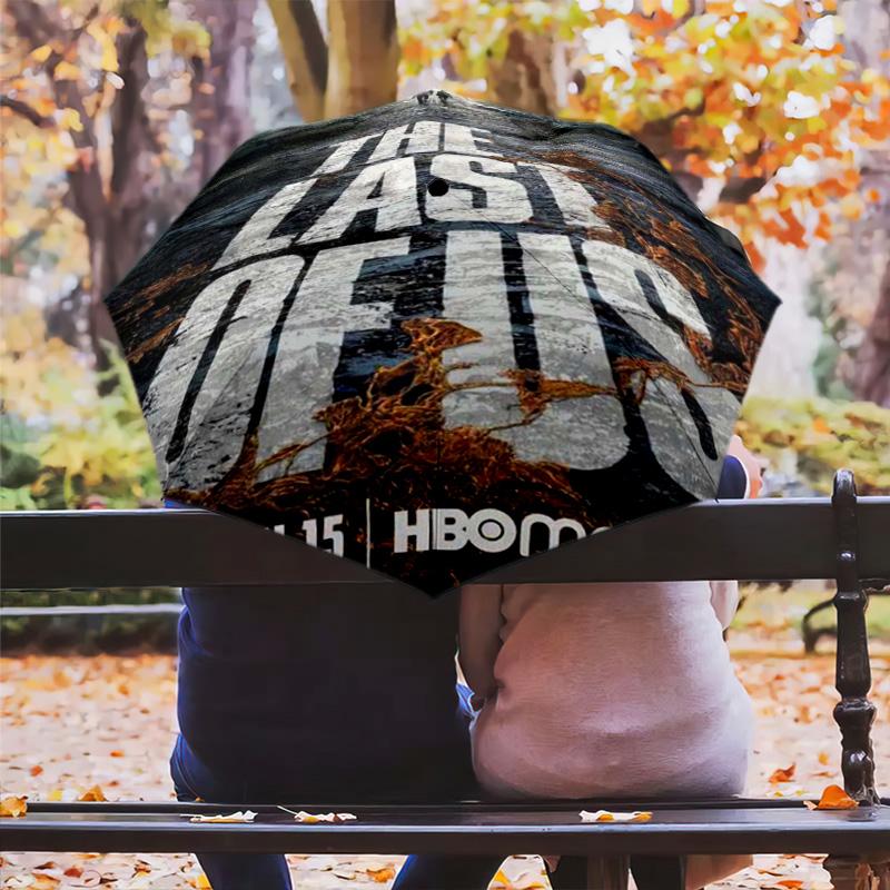Survival Post-Apocalyptic World Folding umbrella Umbrella 8 paraphenoid bones Three folds travel Sun umbrella