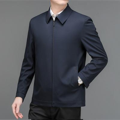 Autumn Middle-aged and Elderly Men's Business Men's Jacket Casual Men's Jacket