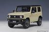 AUTOart 1/18 Scale Suzuki Jimny (JB64) Ivory Metallic with Black Roof, Finished Model, 78500