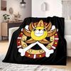 ONE PIECE Print Blanket Warm Comfortable Flannel Blanket Suitable for Bedrooms,Sofas, Beds,Chairs,Travel -QIAO78