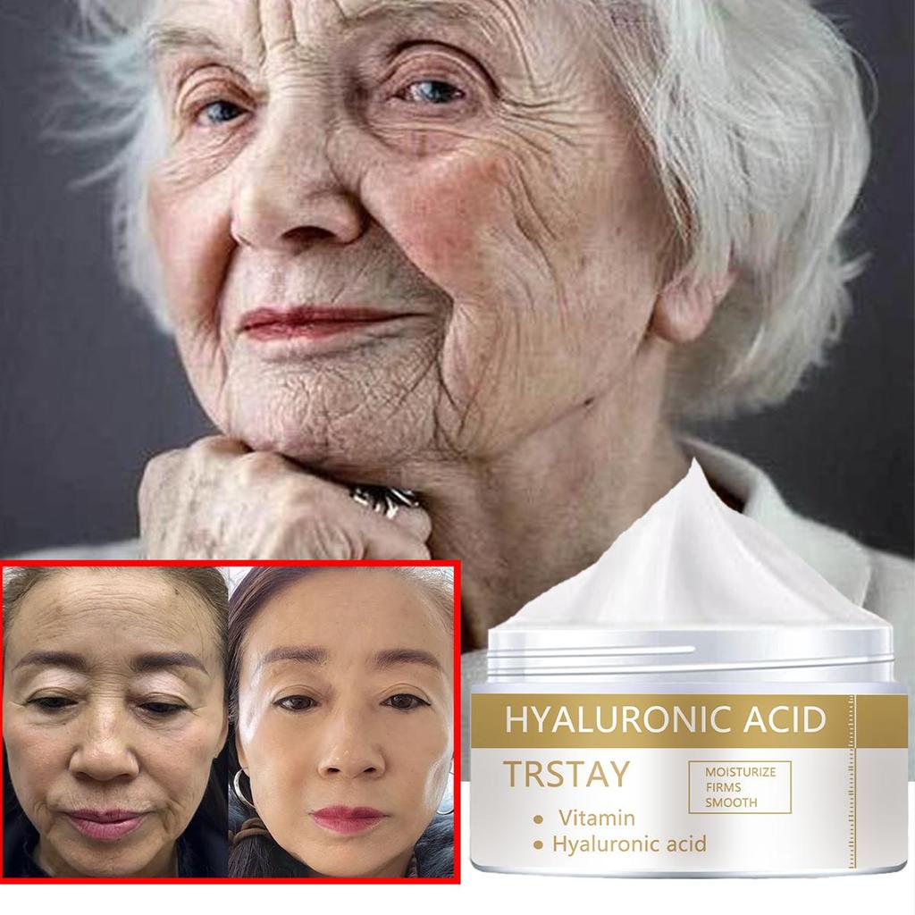 Bělící a hydratační krém Anti aging pleť intenzivní kolagenová kyselina hyaluronová hydratační esence krém