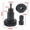 Automotive Wheel Hub Brush and Grinder Kit; Brake Grinding Rust Cleaner