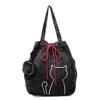 Y2k Kitty Shoulder Bags Vintage Drawstring Bag Leisure Women Tote Bags  Commuting