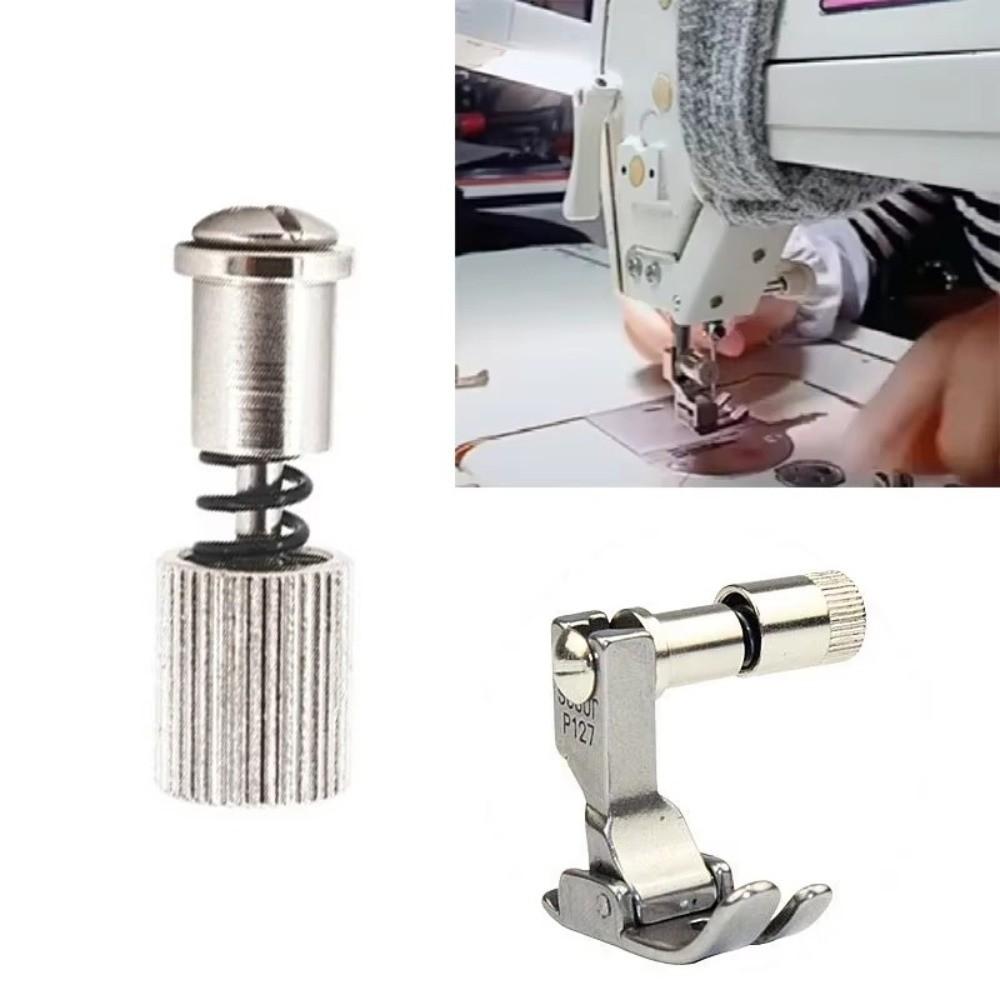 Silver Flat Presser Foot Universal Fit Sewing Machine Feet For Domestic Sewing