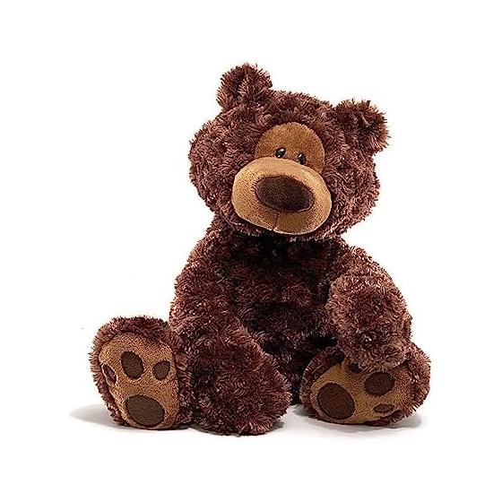 GUND Philbin Bear Chocolate Philbin L #320047