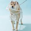 Capa de Chuva para Animal de Estimação Capa de Chuva Transparente para Cão Impermeável e à Prova de Vento Roupa para Animal de Estimação Cão Grande Animal de Estimação Cão Fantasia para Animal de Estimação