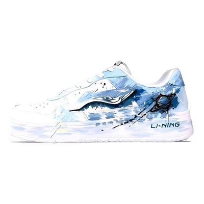 Li Ning Floating Boat Sea Island Starry Journey Height Increasing Abrasion Resistant Breathable Slip Resistant Low Top AGCS419-1()