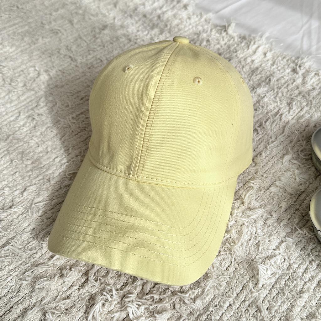 Fashion Hat Korean version soft top light board big head circumference baseball hat new LOGO wide brim deepened hat body cap