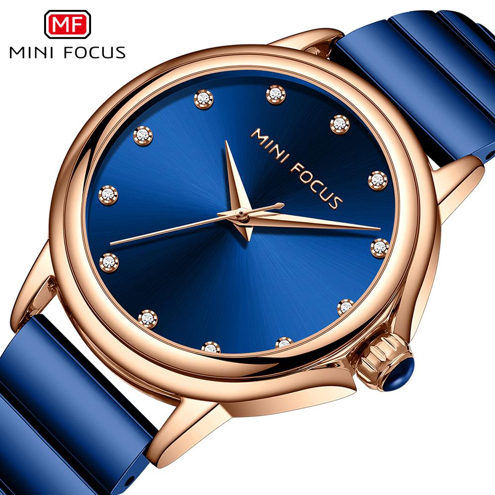 Watches Light Luxury Fashion Women's Watch Japanese Movement Waterproof Diamond Steel Band Women's Watch