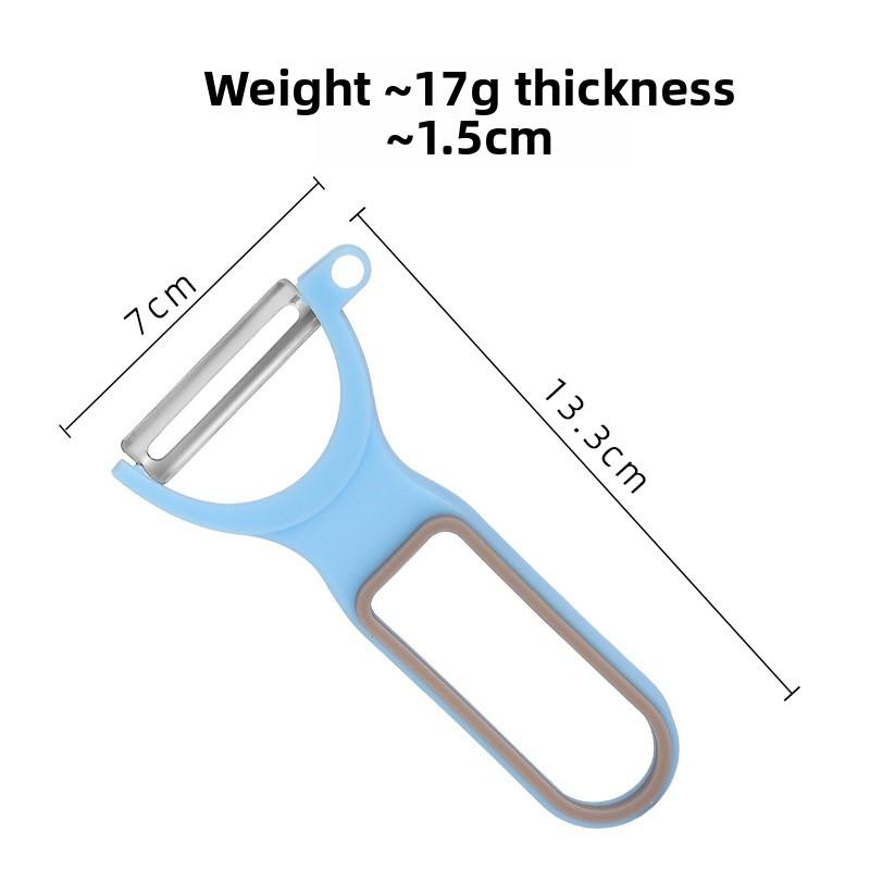 Овощечистка и фрукточистка из нержавеющей стали для домашнего использования - Многофункциональная овощечистка и фрукточистка с острым лезвием для очистки.