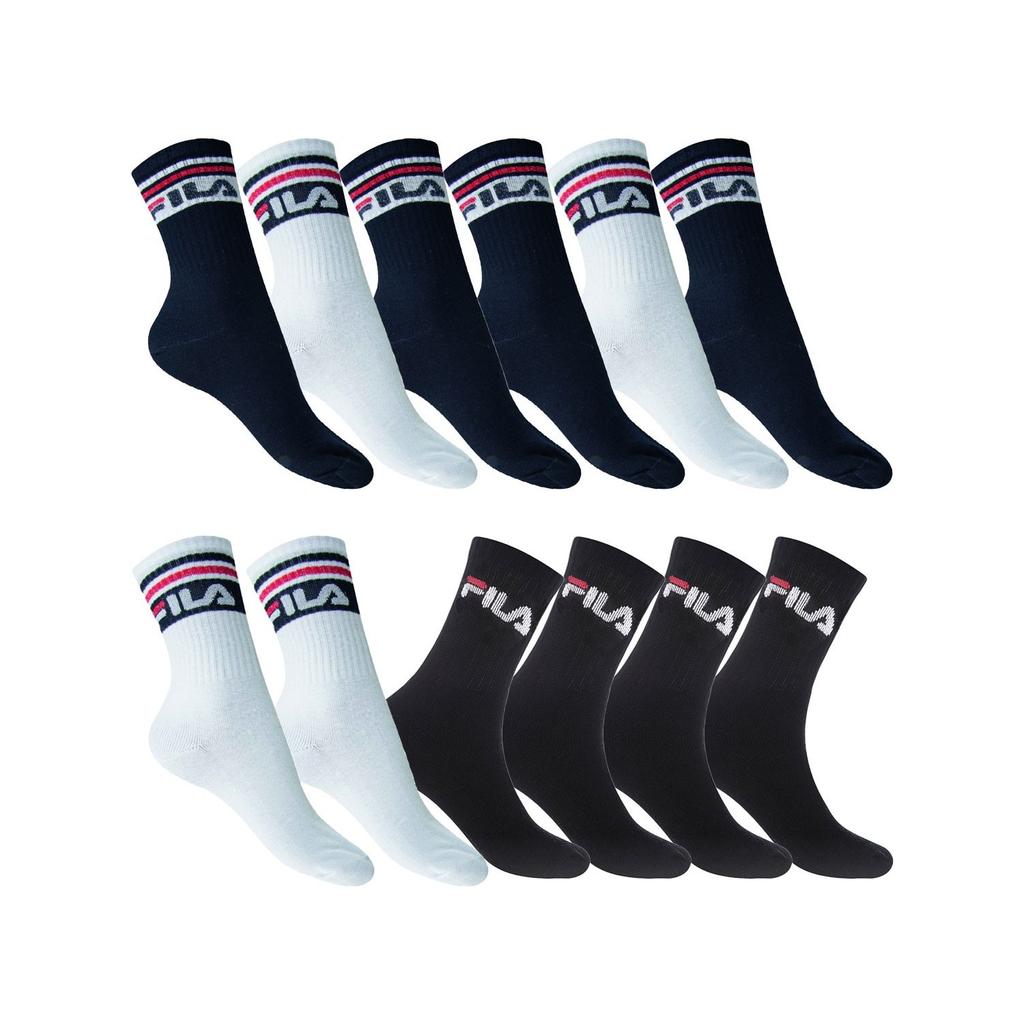 Surprise Pack of 12 Pairs of Women's Tennis Socks