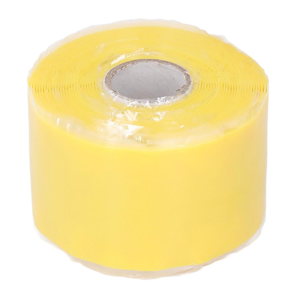 Silicone Rubber Repair Tape 5m Length 50mm Width 0.8mm Thick Self Adhesive Water Hose Leak Seal