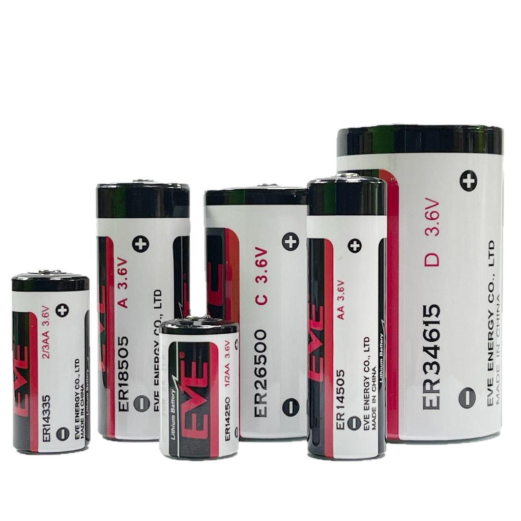 Discount EVE ER14250 14505 18505 26500 Lithium-Thionyl Chloride Battery for Electrical Meters & Industrial Control 34615