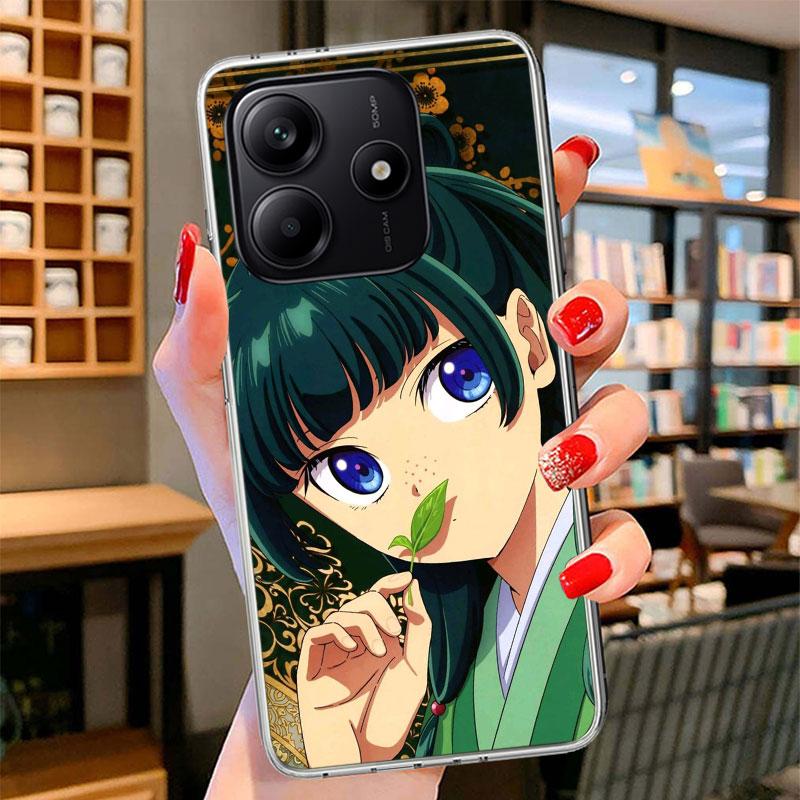 A-Apothecary D-Diaries Anime Phone Case For Xiaomi Redmi Note 15 14 13 12 11 10 Pro Plus 14S 12S 11S 11T 11E 10S Soft Fundas She