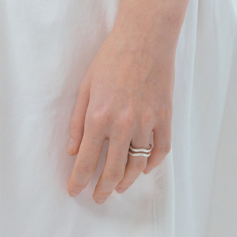 JYDDM 925 Surf Open Ring