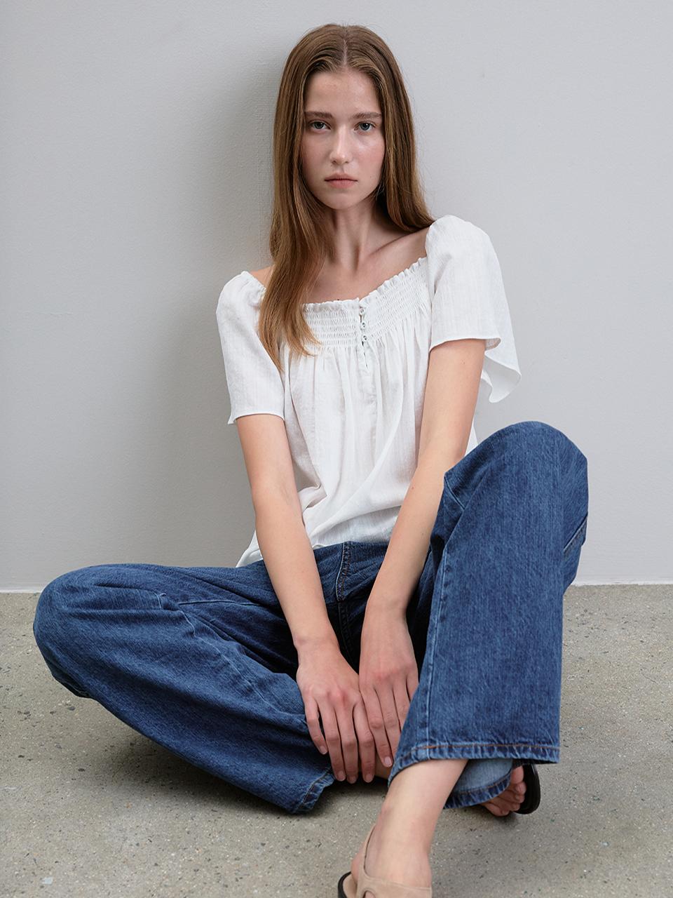 Nowood Poeme Blouse (Ivory) Ivory/Free
