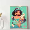DIY Diamond Painting Princess Aladdin Cross Stitch Kit Mosaic Art Diamond Painting Full Circle Diamond Home Decoration