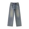 ChuYu Women's Elastic Wide-Leg Jeans