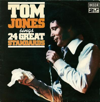 LP Record TOM JONES  Tom Jones Sings 24 Great Standards DKL71 DECCA 1976 UK Pop Used