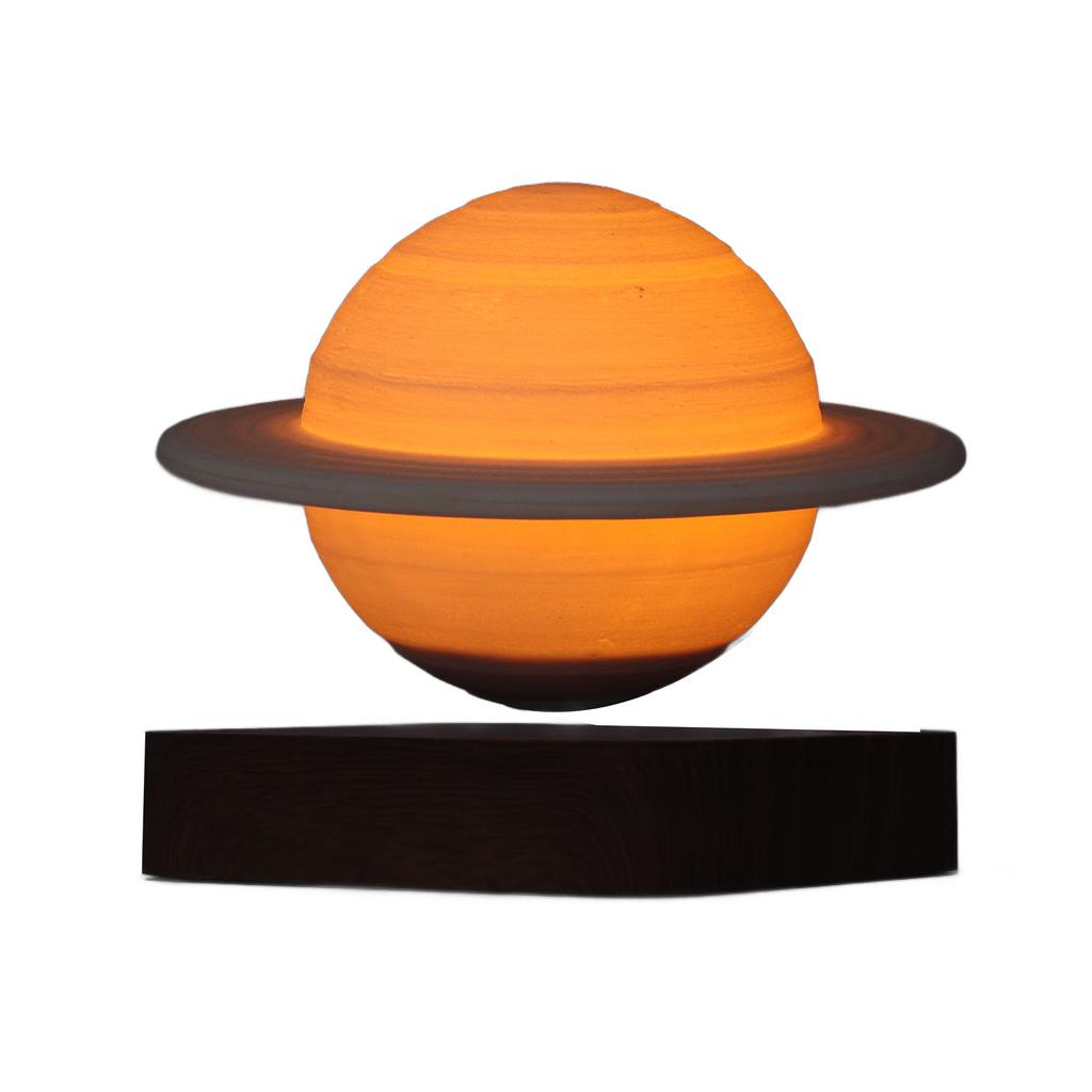 Schwebendes Nachtlicht 3 Modi 3D-Druck Planet Magnetisch Schwebende Berührungslampe