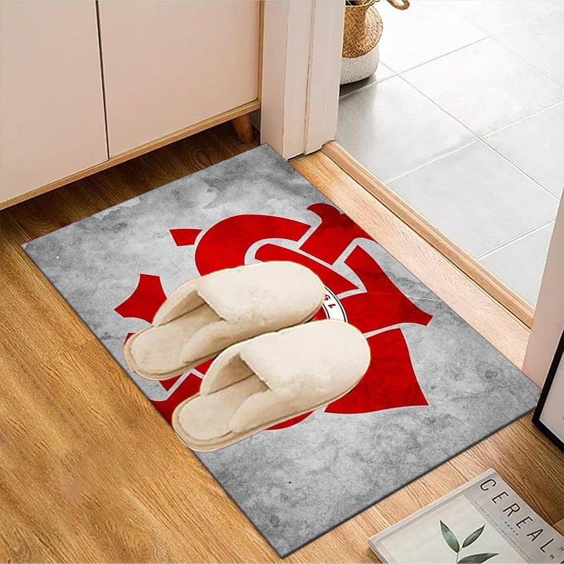 Always Fight Spirit Printed Office Carpet Chair Cushion Entryway Rug, Rugs for Living Room, Bedroom Christmas gifts