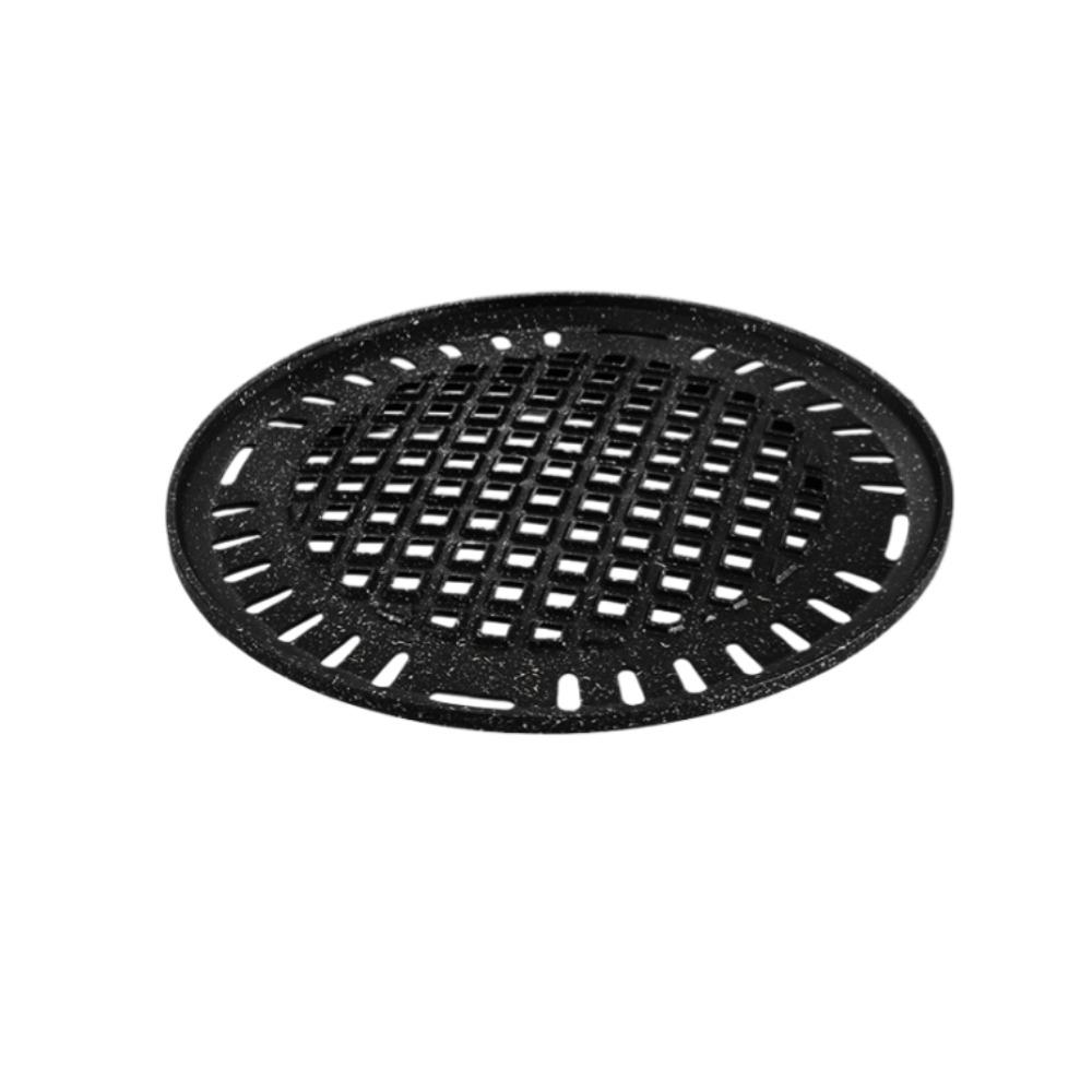 

KOSUN Charcoal Barbecue Plate Korean Style Honeycomb Barbecue Plate Round Portable for Home Party Outdoor Camping Barbecue Grill