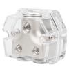 Car Ground Wire Distribution Block Speaker Power Splitter Negative 1x0GA In 2x4GA Out DB003