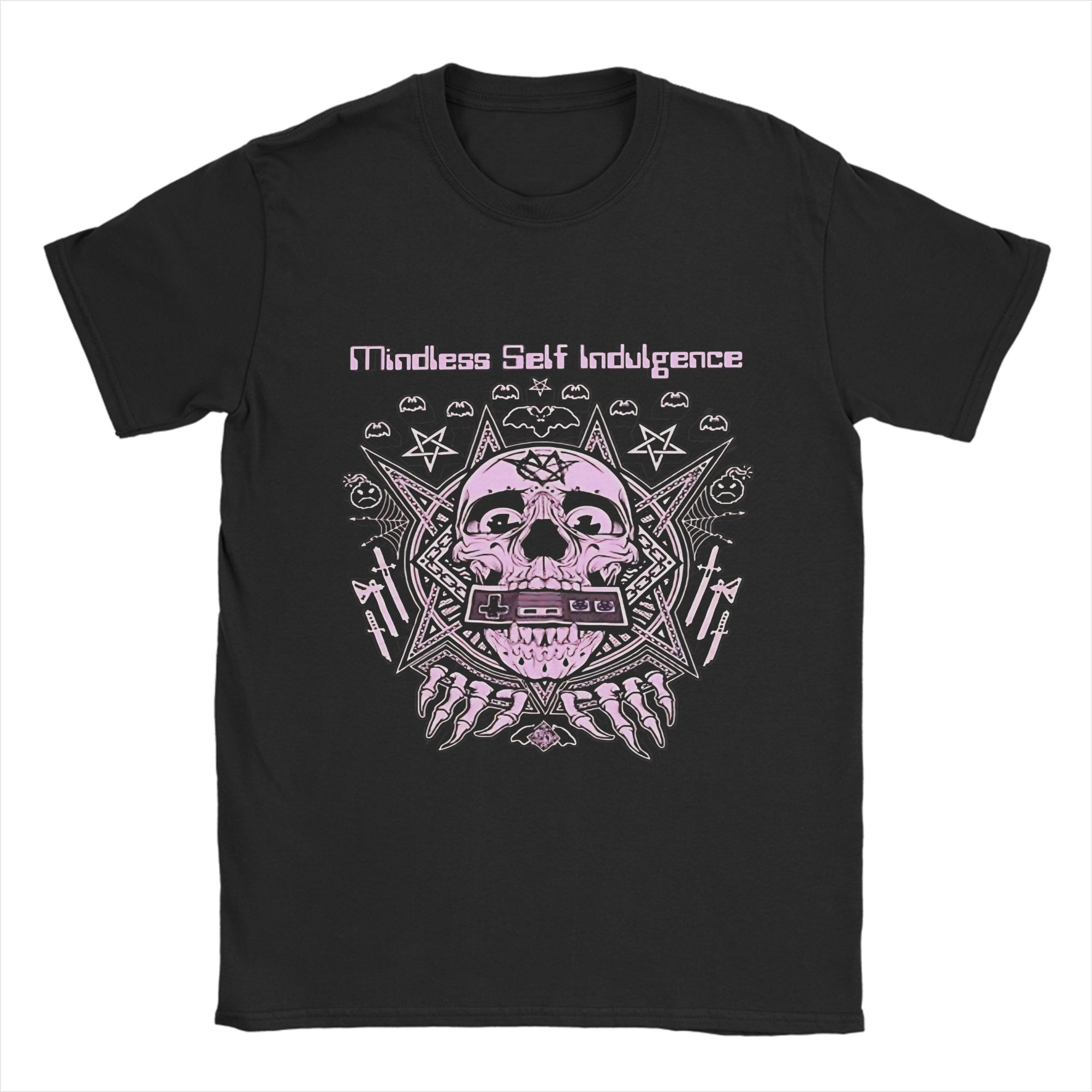 

Men Mindless Self Indulgence T Shirt Pure Cotton Clothes Vintage Short Sleeve Round Neck Tees Summer T-Shirt 5XL різнокольоровий