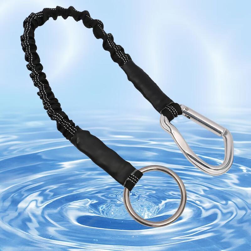 Water Rescue Cow-Tail Safety Rope 85cm (extends to 135cm)
