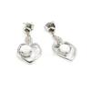 Les Trésors De Lily [I2582] - Silver Earrings 'Opal Goddess' Silver White (rhodium Plated) - 21x10 Mm