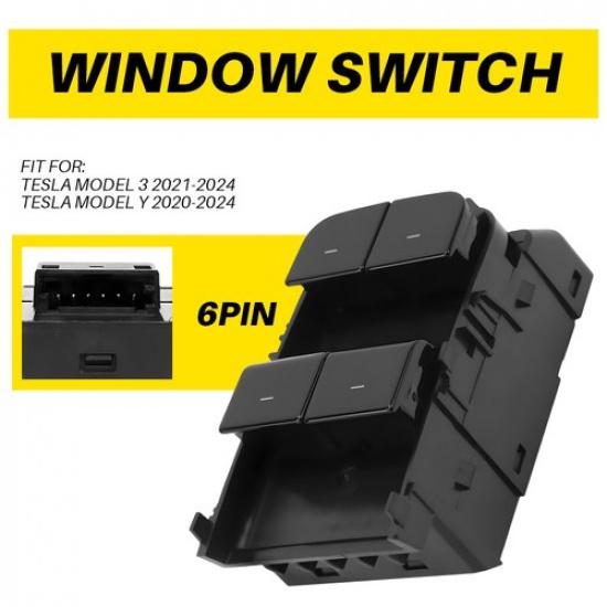 

Front left Power Window Control Switch For Tesla Model 3 Model Y -2024 EAX V
