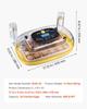 24 Egg Incubator, Automatic Egg Turner with LED Candler, Temperature & Humidity Control, 360° View Clear Window, Auto Water Refill, Poultry Eggs