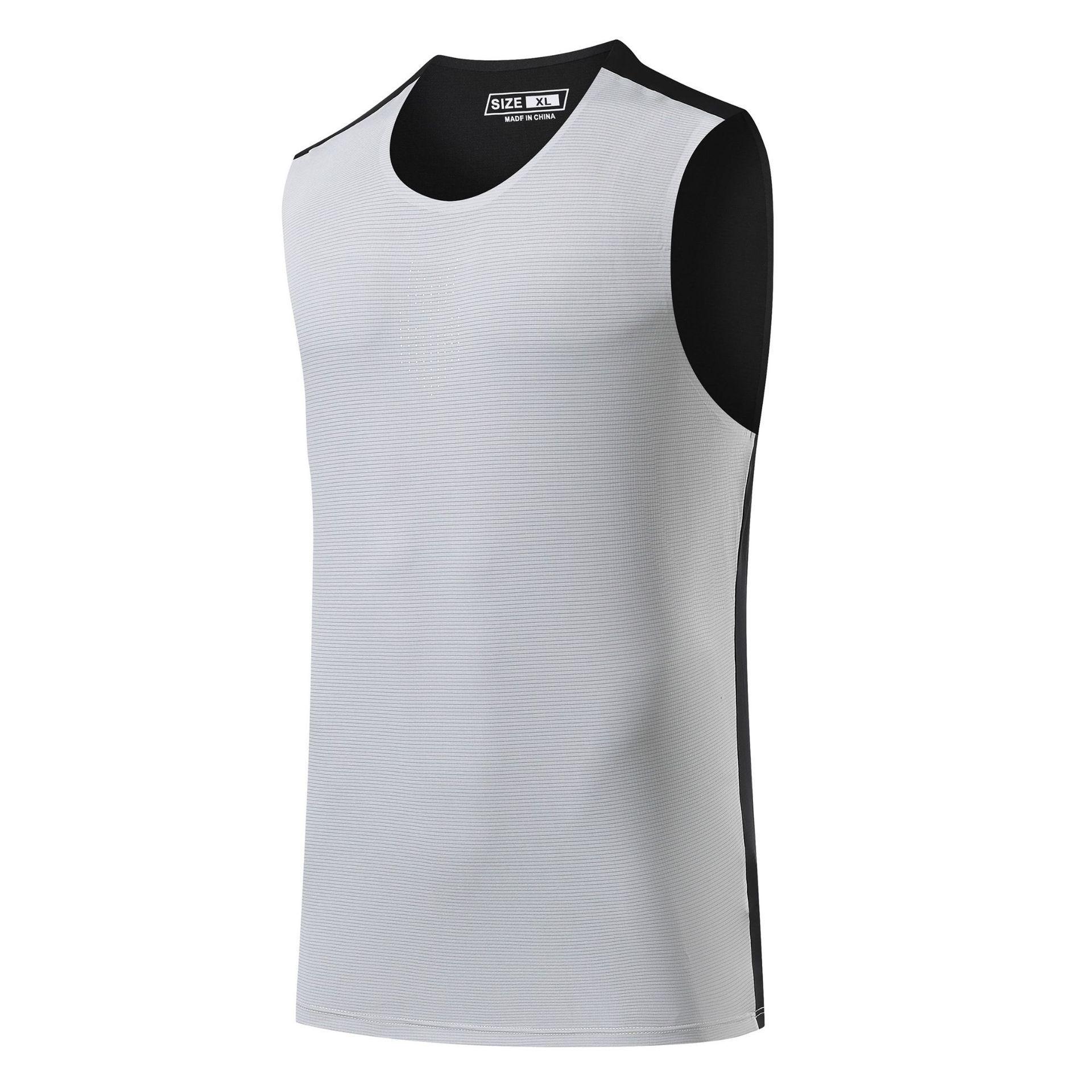 

Men s Quick-Dry Sleeveless Sports Vest for Basketball, Running, and Fitness M