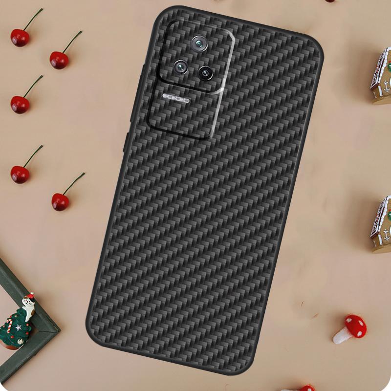 Carbon Fiber Case For POCO X6 Pro X3 X5 F5 M6 Pro F3 M5s Cover For Xiaomi 13T Pro 14 11T 12T 12 13 Lite