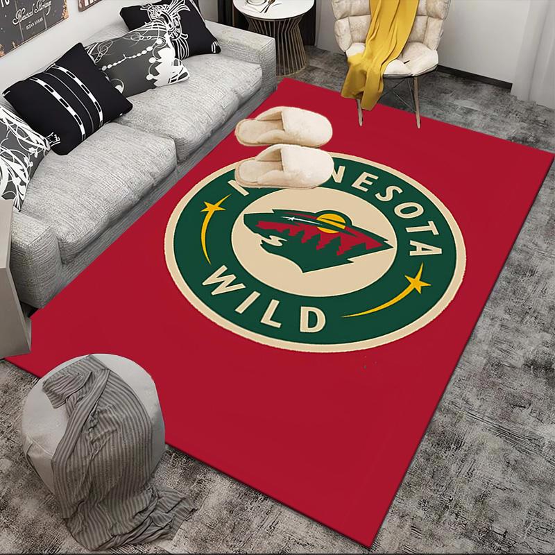 Winnipeg Hockey Team Area Rug Suitable for Indoor And Outdoor,Carpets for Kitchens, Homes, Offices, Living Rooms,Home Decor,Christmas Gift