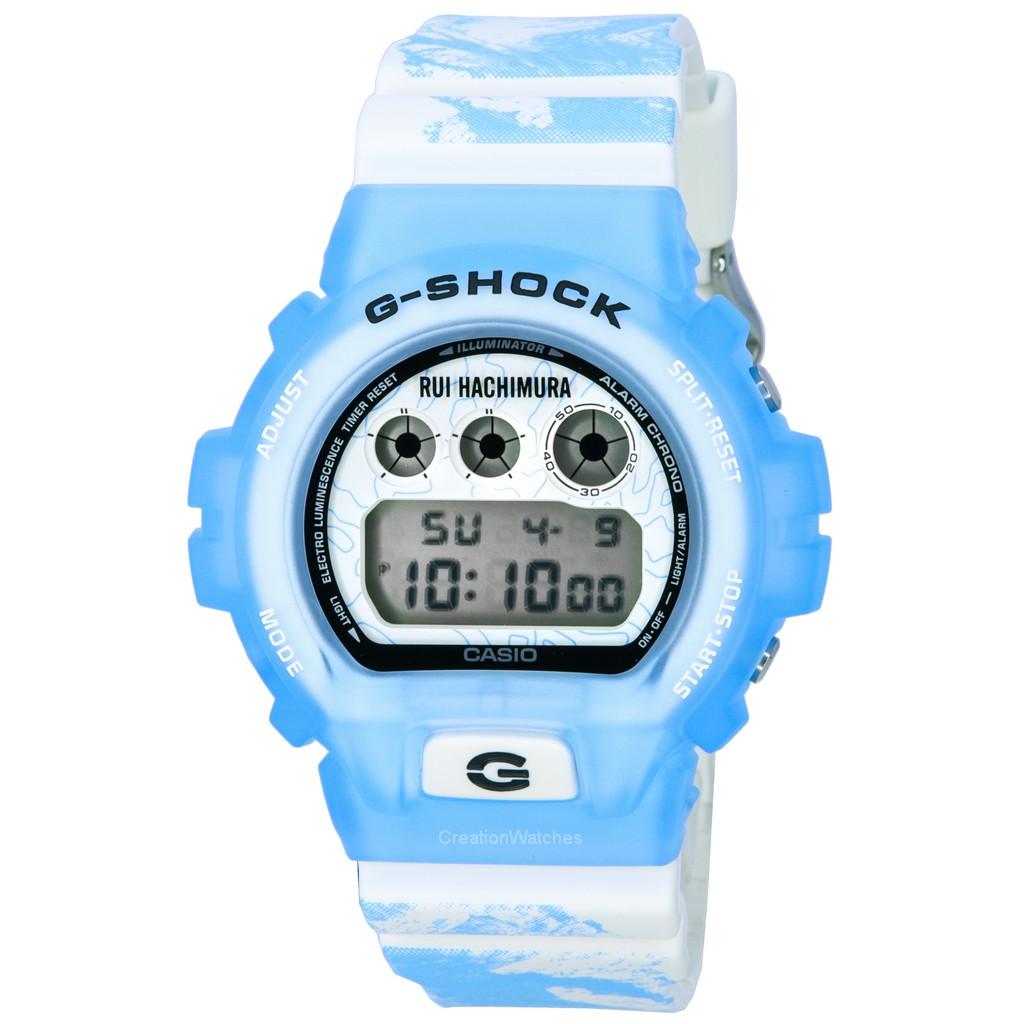 

Casio G-Shock Rui Hachimura Limited Edition Digital Quartz DW-6900RH-2 DW6900RH-2 200M Мужские часы