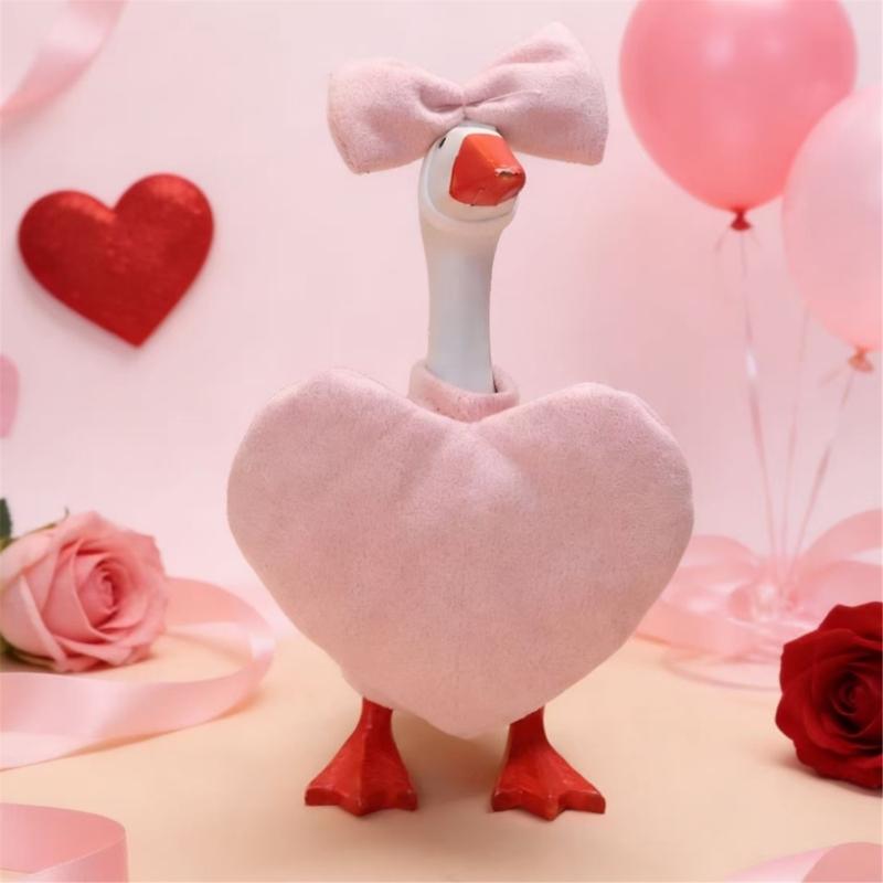 User Friendly Polyester Mini Geese Holiday Ornament for Festival Decoration Long Time Easy Party Fun Family Bondings