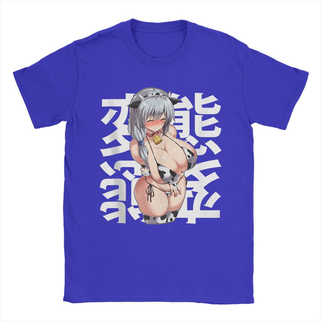 Men TShirts Anime Lewd Hudairy Hucow Hufarmers Mommy Waifu Otaku Fun 100 Cotton Tees Short Sleeve  T Shirts O Neck Tops 6XL