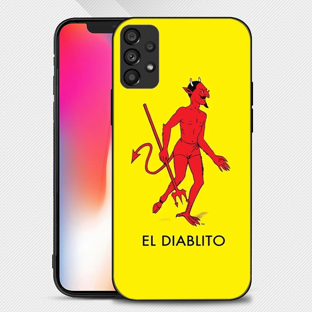 

Забавный чехол для телефона с мексиканской лотереей бинго для Samsung Galaxy S22 S23 Ultra S21 S20 FE Plus Note 20, мягкий чехол Samsungs23plus5G