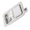 Flush Mount Paddle Door Latch Weatherproof 304 Stainless Steel Toolbox Lock with 2 Keys for RVs Trailers