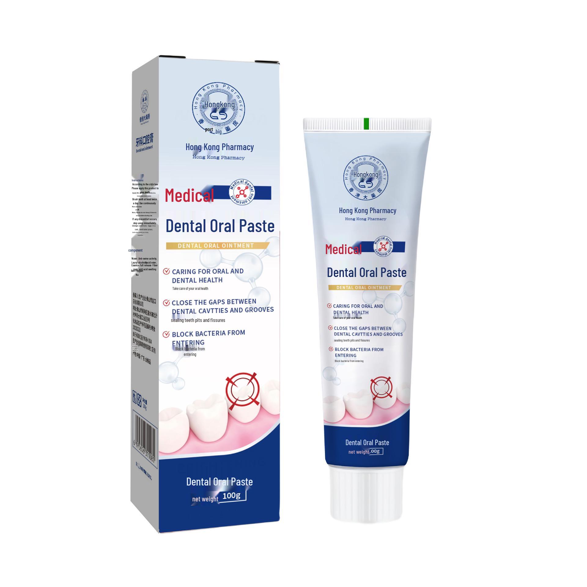 Hong Kong Big Pharmacy Cavity Care Toothpaste | Whitens Yellow Teeth & Reduces Sensitivity