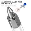 Bicycle Grease Gun Lubrication Tool Zinc Alloy Manual Pump for Mountain Bike Hub Bottom Bracket Bearings